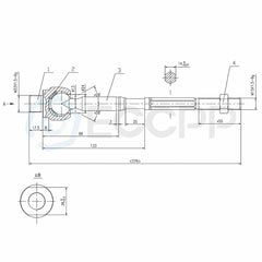 12pc Upper Lower Ball Joints Tierods Sway Bars Fits GX470 4Runner NO Dynamic SUS 6B93BC-57