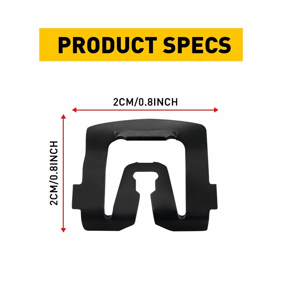 Fit Ford Windshield & Rear Window Trim Molding Clips- 1964-1993- 20 clips- #026 6B93BC-57