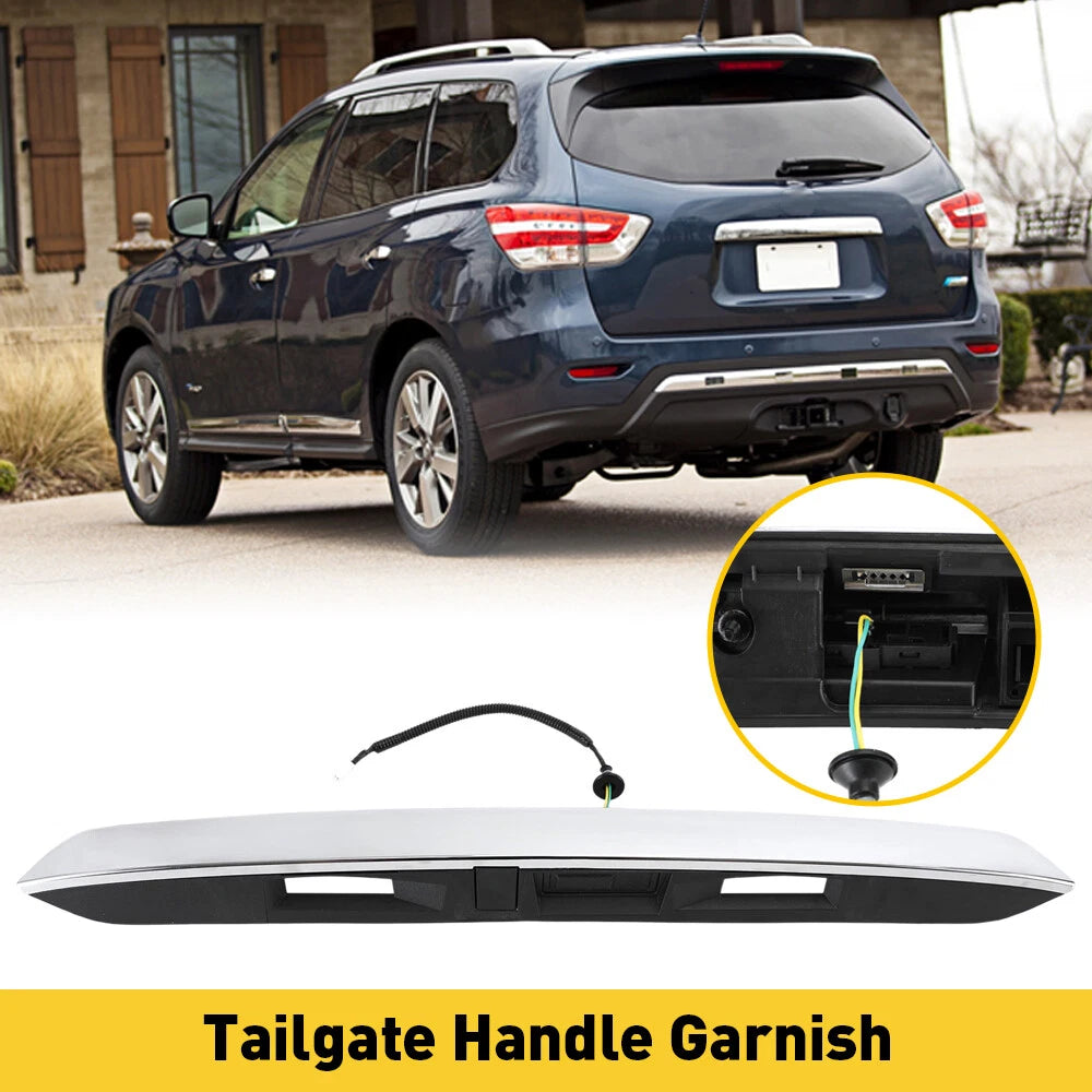Center Back Door Finisher Assy 90810-9PG2D for 2013-20 Nissan Pathfinder 3.5L EA 6B93BC-57