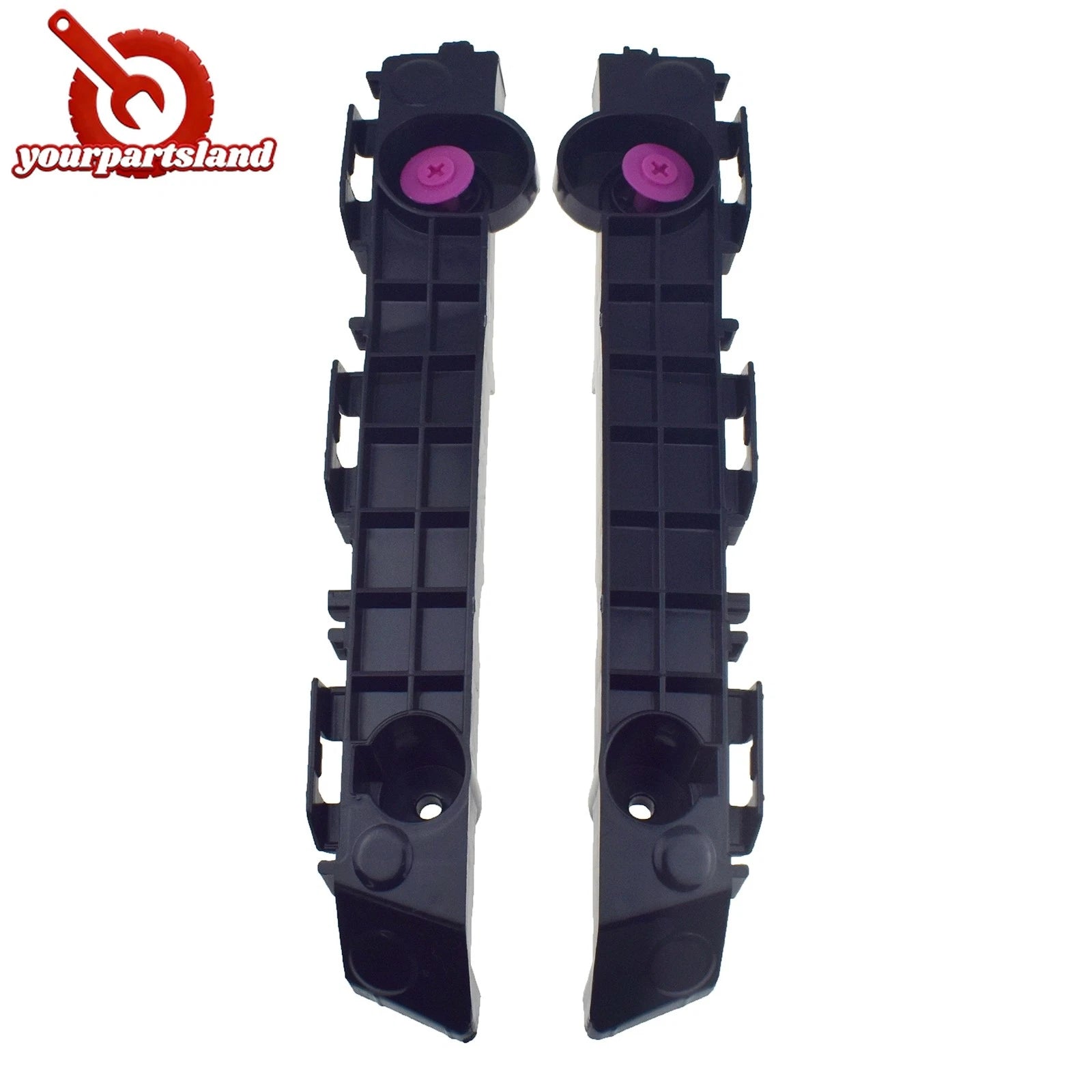 Front Bumper Bracket LH RH Set for Toyota Tacoma Pickup Truck 16-21 52115-04070 6B93BC-57