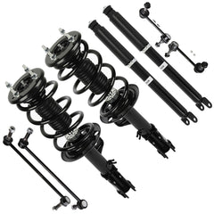 Front Struts Rear Shocks Sway Bars Kit For Ford Explorer 2013-2018 Coil Spring 6B93BC-57