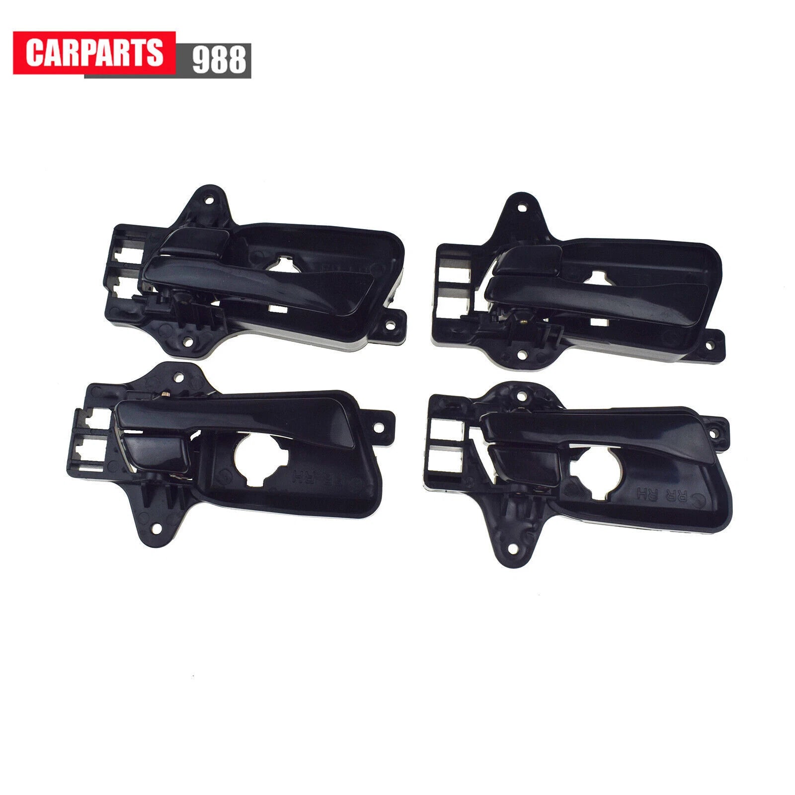 Interior Door Handles Black Front Rear For Hyundai Elantra I30 I30CW 2007-2012 6B93BC-57