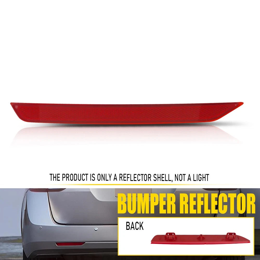 For 2011-17 Honda Odyssey Rear Bumper Reflector Light Case Red Left Driver EOA 6B93BC-57