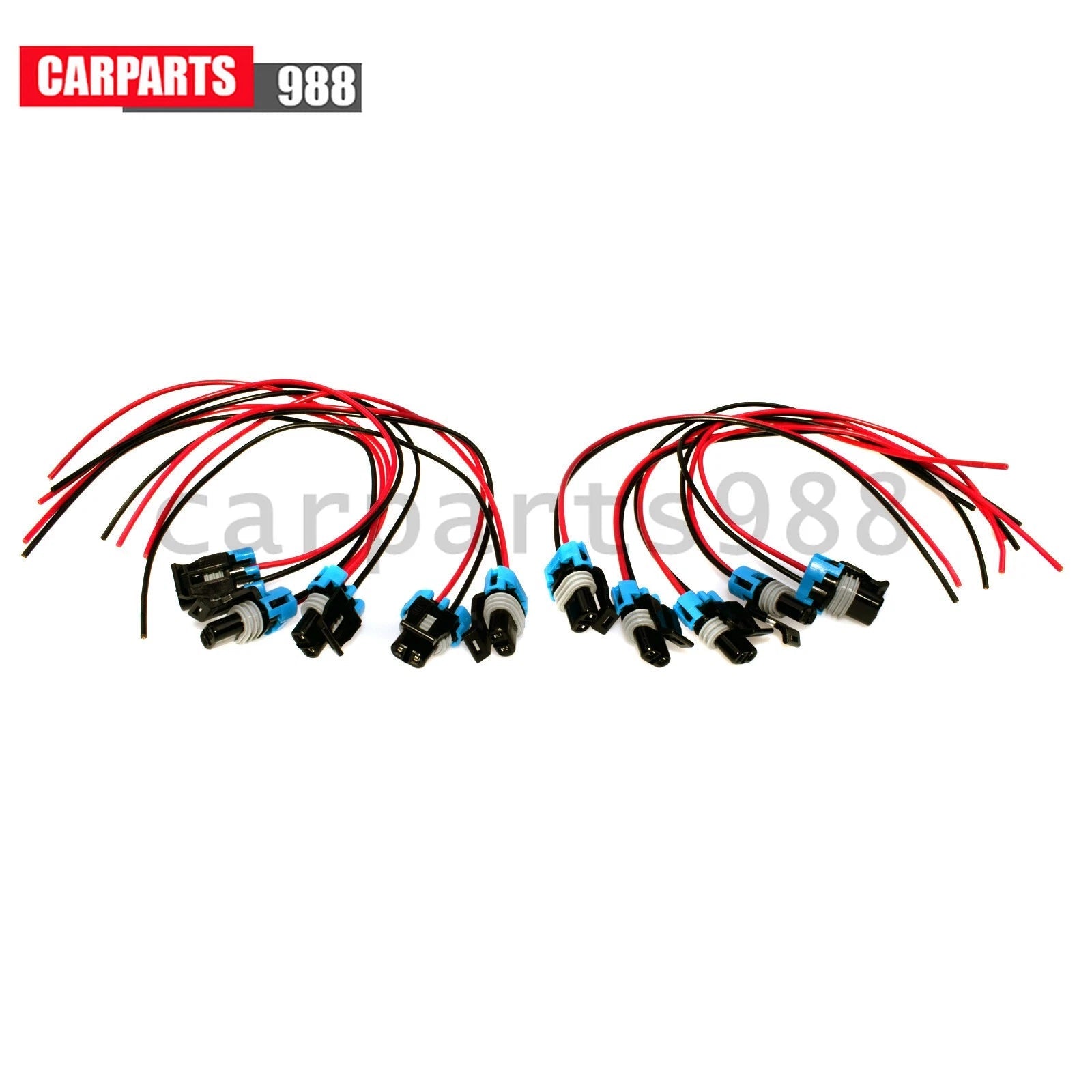 10x Windshield Washer Pump Connector Pigtail for Chevrolet Buick 1P1362 PT2830 6B93BC-57