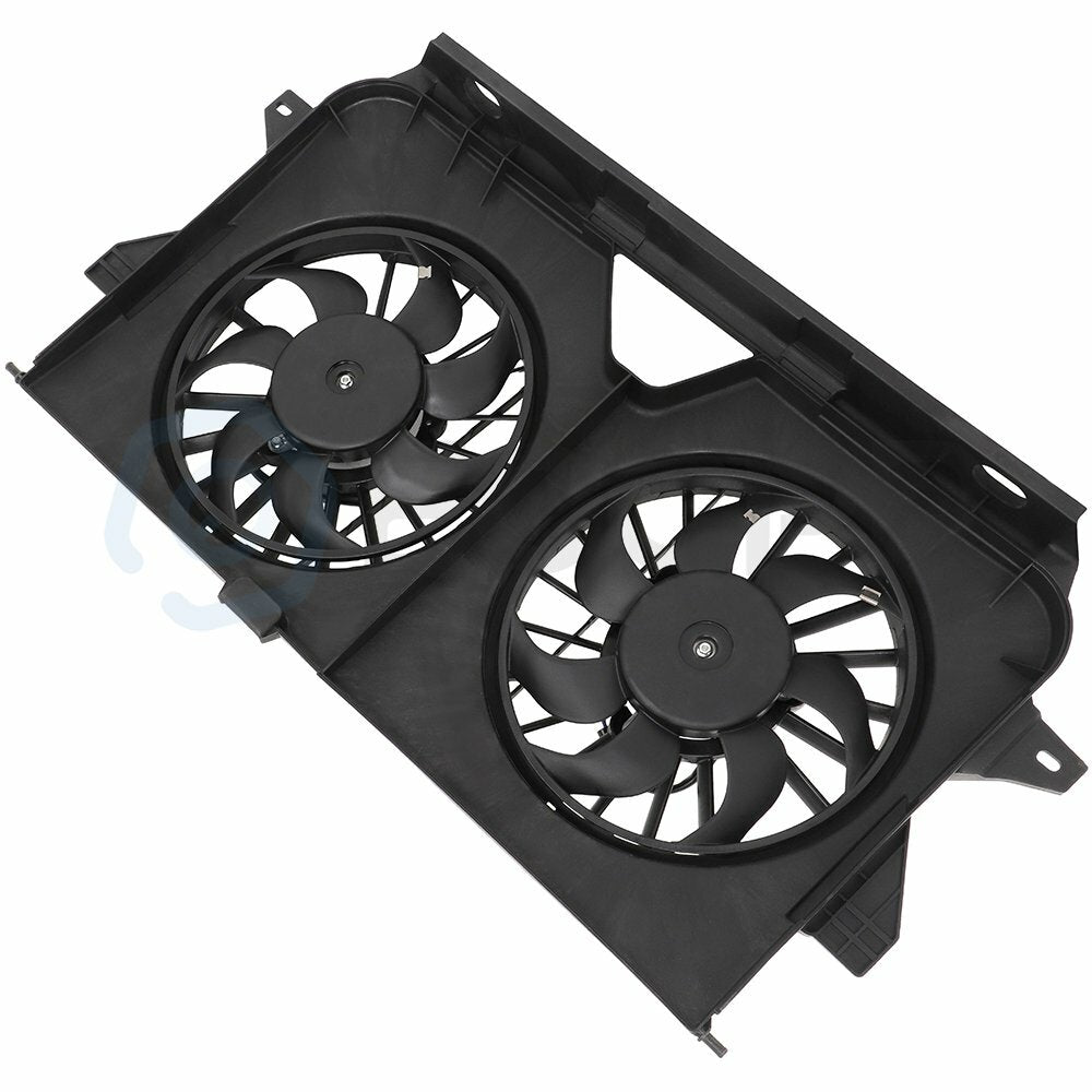 Radiator Condenser Cooling Fan Assembly For 2005-2007 Chrysler Town & Country 6B93BC-57