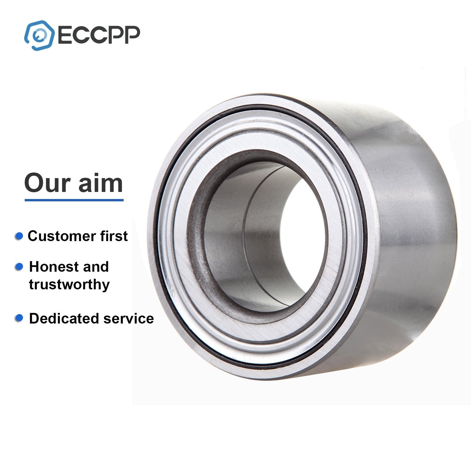 2P Front Wheel Bearings For Ford Fusion Lincoln MKZ 2007-2012 Mazda 6 2003-2008 6B93BC-57