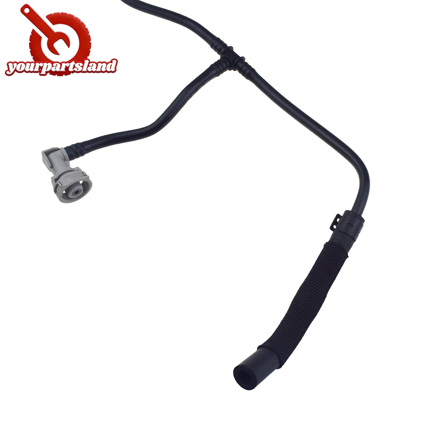8W0121081AN Radiator Overflow Cooling Breather Tube For AUDI A4 S4 A5 S5 2.0L-L4 6B93BC-57