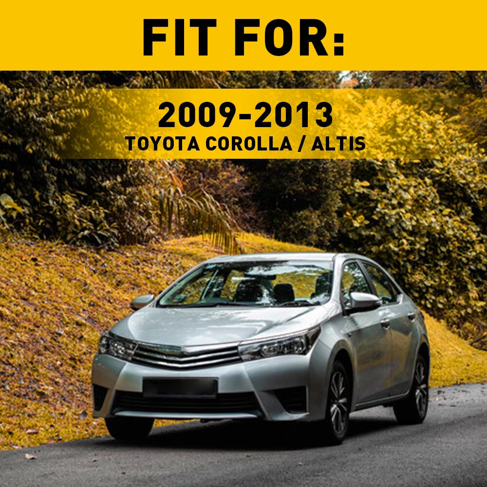 For Toyota Corolla 2009-2013 Upper Side Central Dashboard Strip Trim Left+Right 6B93BC-57