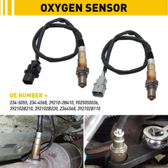 2pcs Up+Downstream Oxygen Sensor Fits 2012-2014 Kia 2012-2015 Rio Kia Soul 1.6L 6B93BC-57