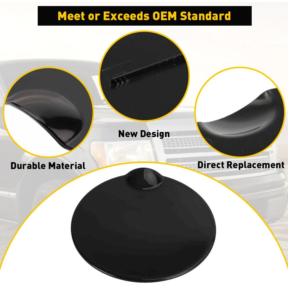 Fuel Gas Tank Filler Door Lid Cap for 2009-2014 F-150 Ford F150 9L3Z-99405A26-AA 6B93BC-57