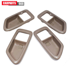 4Pcs For Toyota Camry 97-01 Beige Inside Door Handle Bezel Front Rear Left Right 6B93BC-57