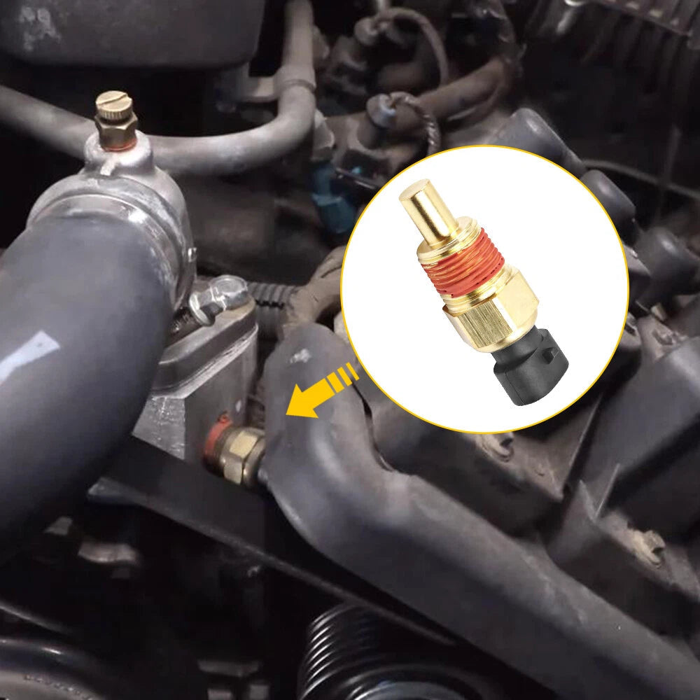 Coolant Temperature Sensor Water Sender Temp For GMC Chevrolet Cadillac Pontiac 6B93BC-57
