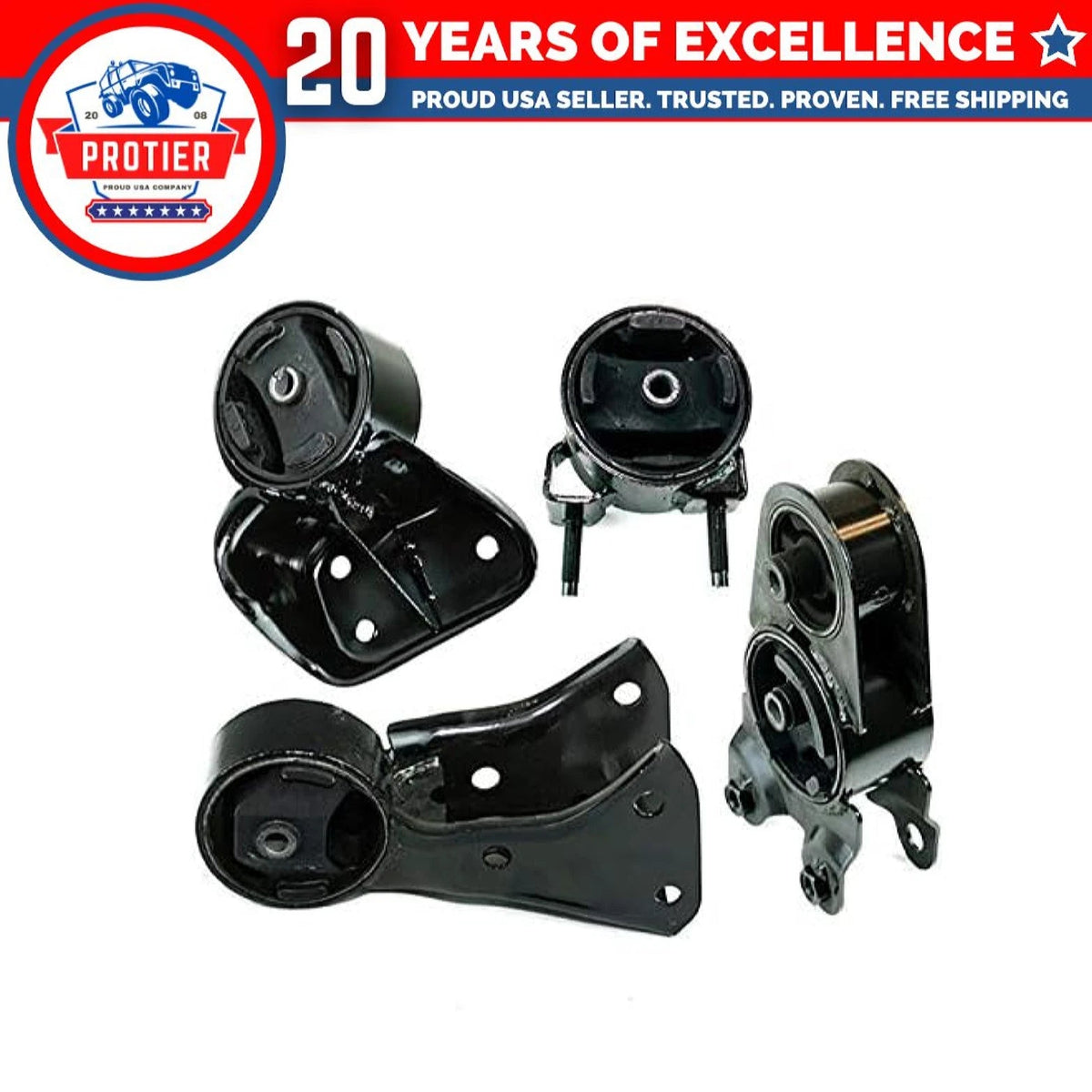 Fits 1985-1988 Nissan Maxima 3.0L w/MANUAL, Motor & Trans Mount Set 4pcs : 6B93BC-57