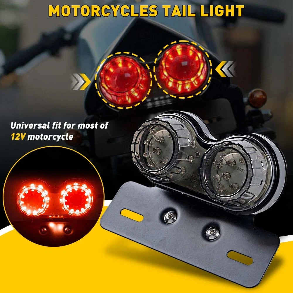 For Yamaha V Star 250 650 950 1100 Motorcycle Turn Signal LED Tail Brake Light A 6B93BC-57