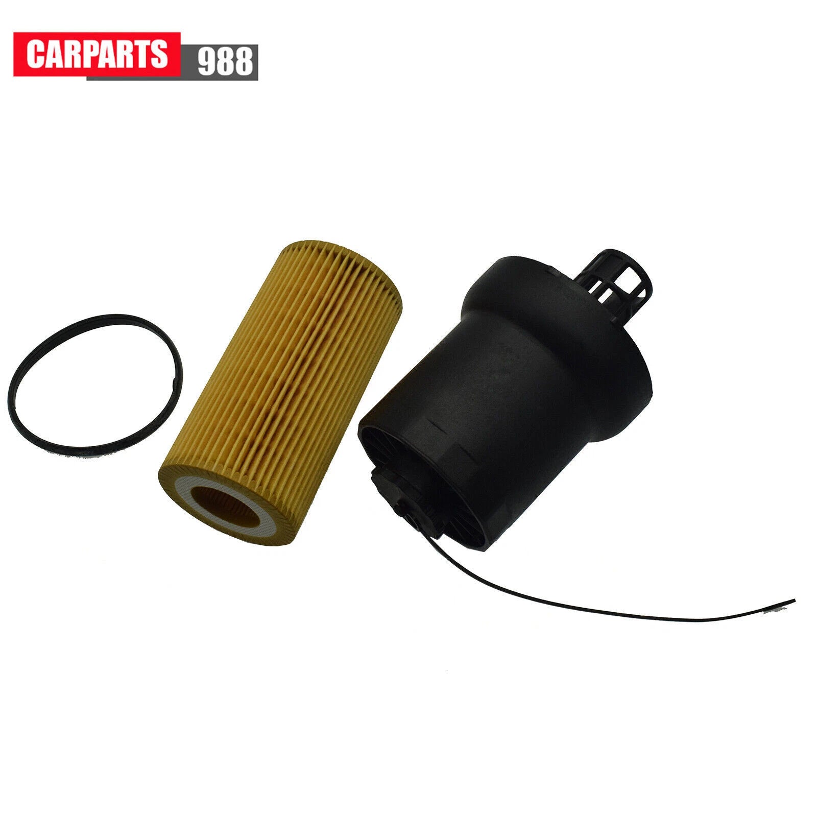 Oil Filter Cover Cap w/ Filter 07K115408 For VW Jetta Beetle Rabbit Passat 2.5 6B93BC-57