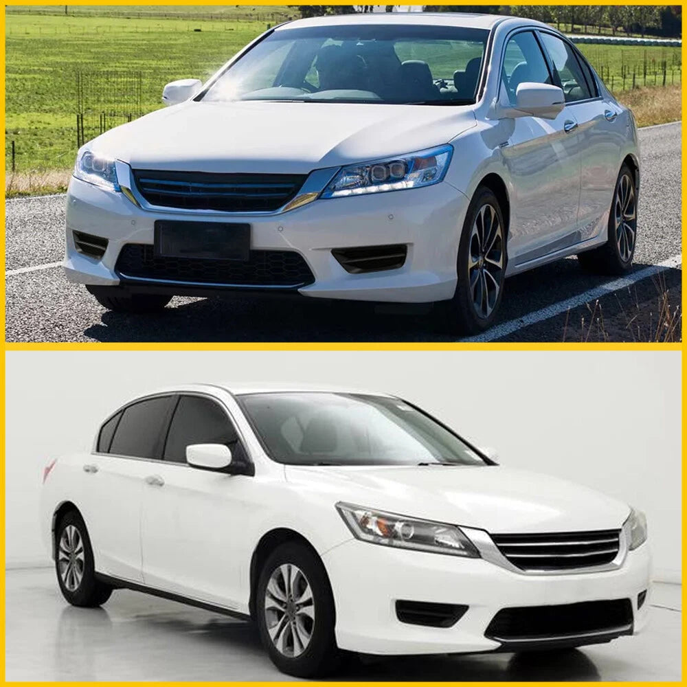 FIT FOR ACCORD SEDAN 2013 2014 2015 FOG LAMP COVER BLACK RIGHT & LEFT US 6B93BC-57