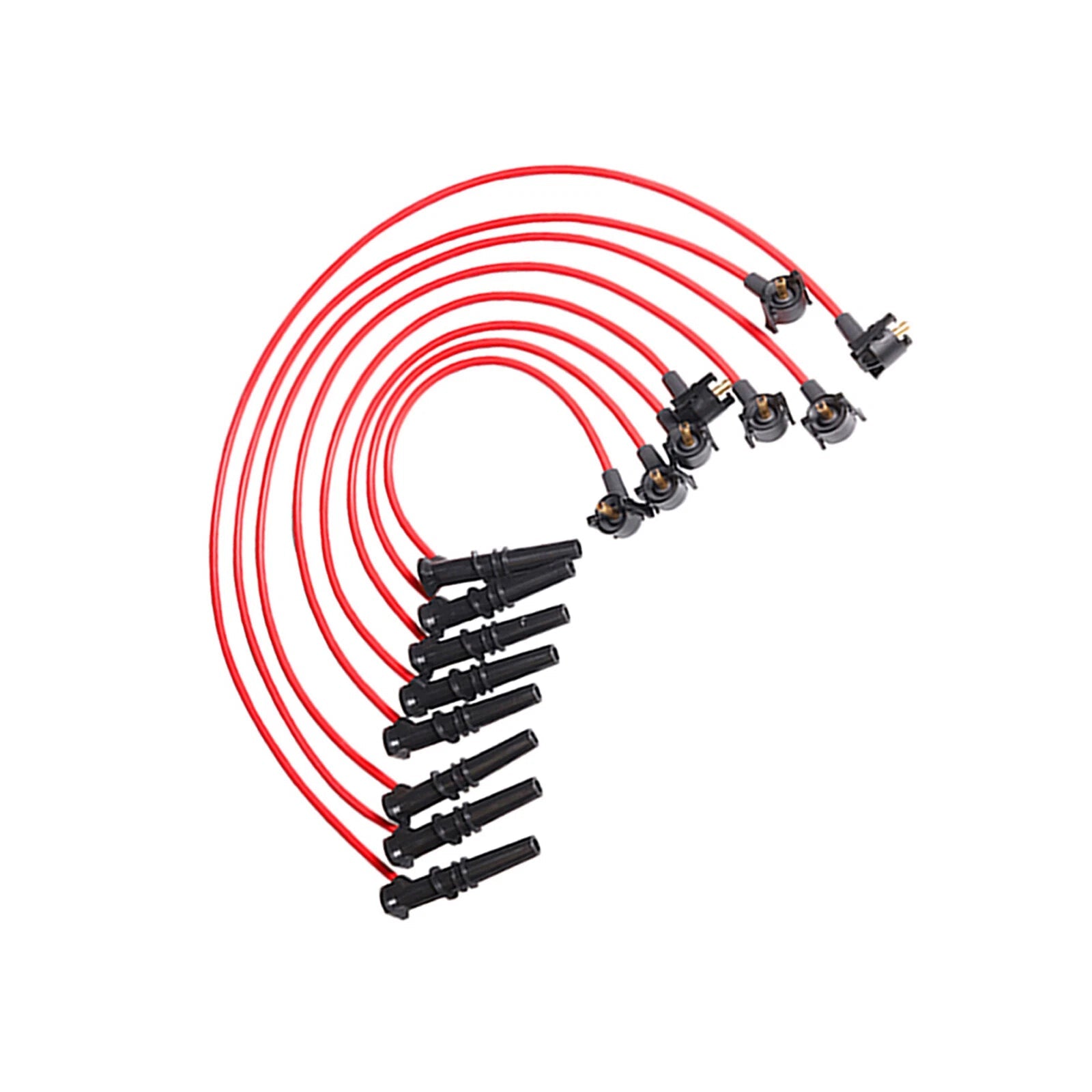 Spark Plug Wire Set compatible with Ford 1996-1999 Crown Victoria F-250 F-150 6B93BC-57