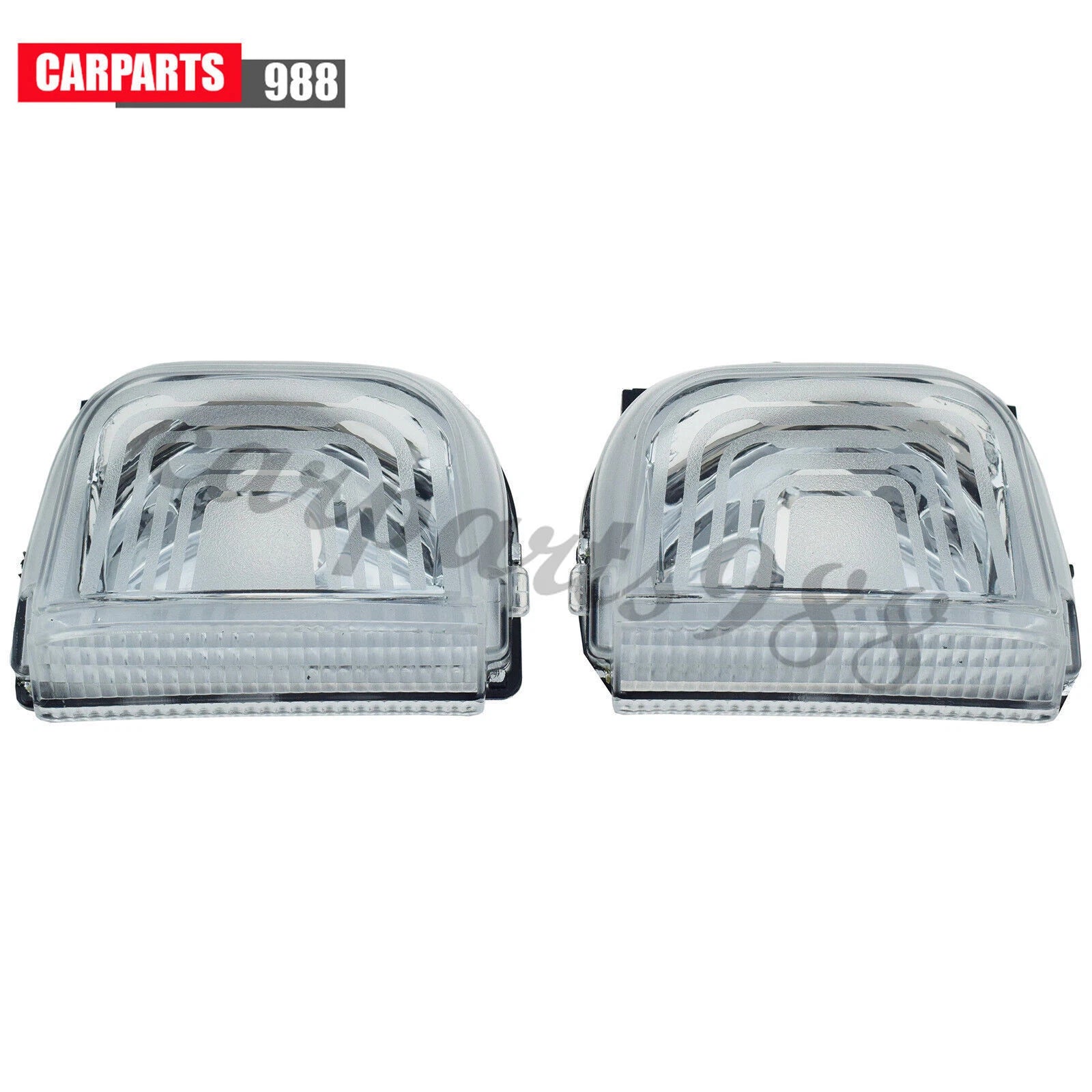 Pair Rearview Mirror Repeater Lamp Turn Signal Light For 19-20 Mercedes Sprinter 6B93BC-57