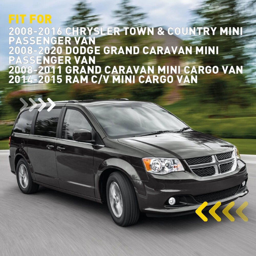 Right Mirror Flag Applique for 08-20 Chrysler Town Country Dodge Grand Caravan A 6B93BC-57
