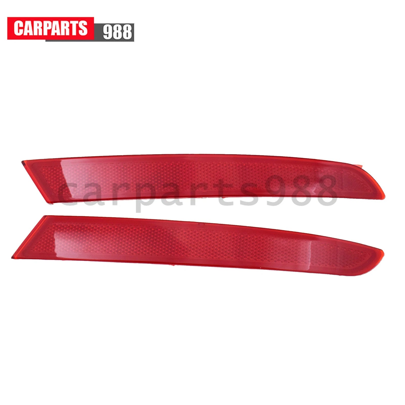 Bumper Reflector Set For 2018-2021 BMW X3 Rear Driver and Passenger 63147419928 6B93BC-57