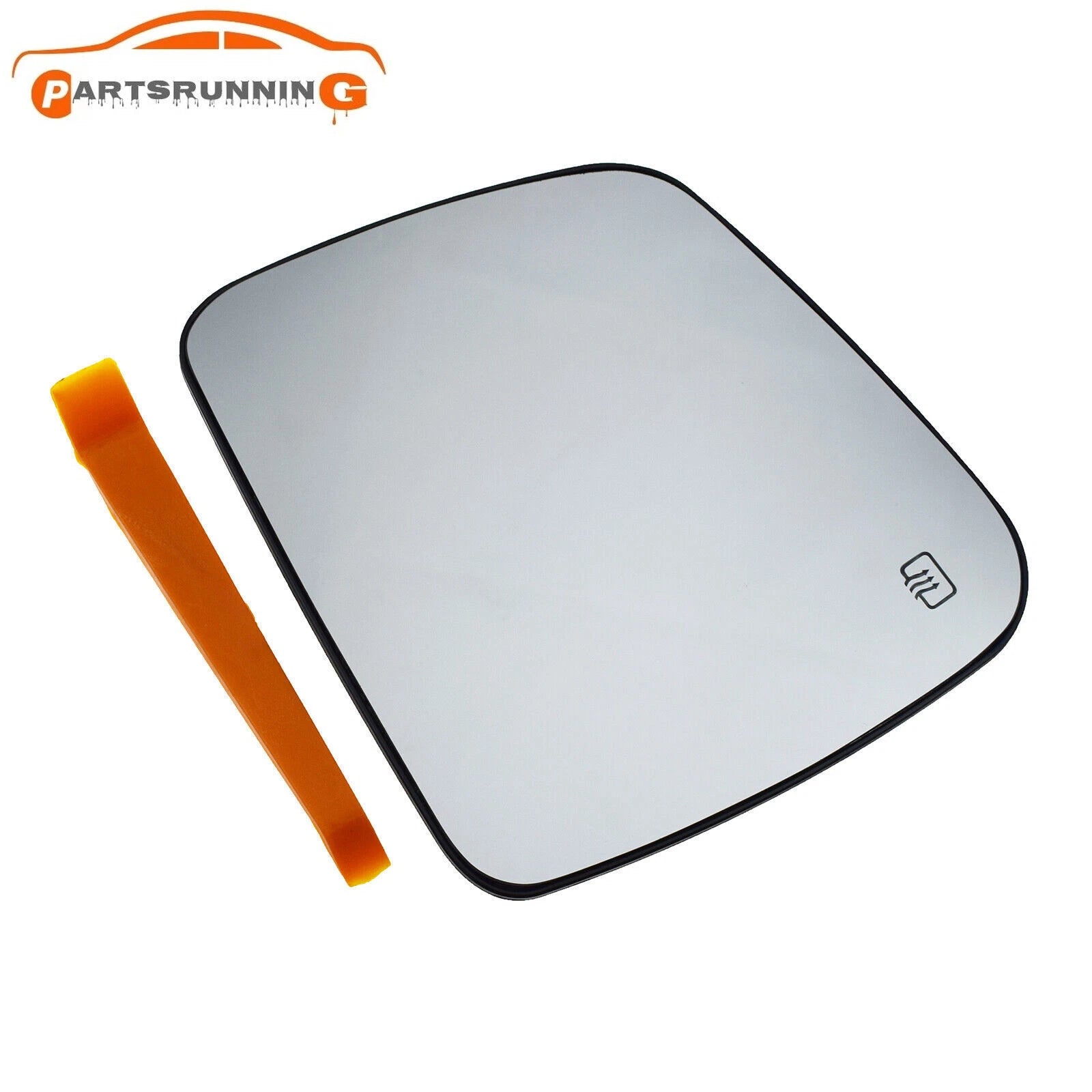 For Jeep Grand Cherokee Dodge Durango 2011-22 Mirror Glass Heated Driver Side LH 6B93BC-57
