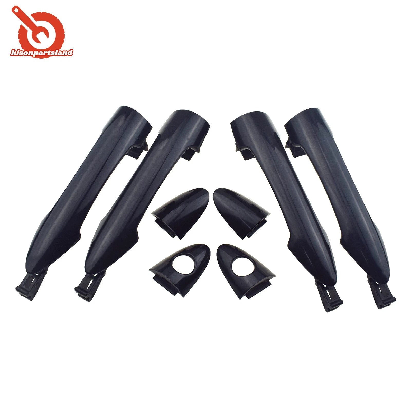 Black Front Rear Left Right Outside Exterior Door Handle for Kia Picanto 11-16 6B93BC-57