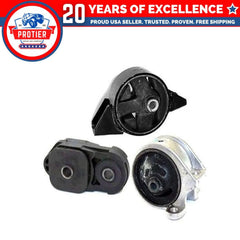 Motor Mount Set 3PCS 1995 - 1998 Fits Nissan 200SX 2.0L For Manual Transmission 6B93BC-57