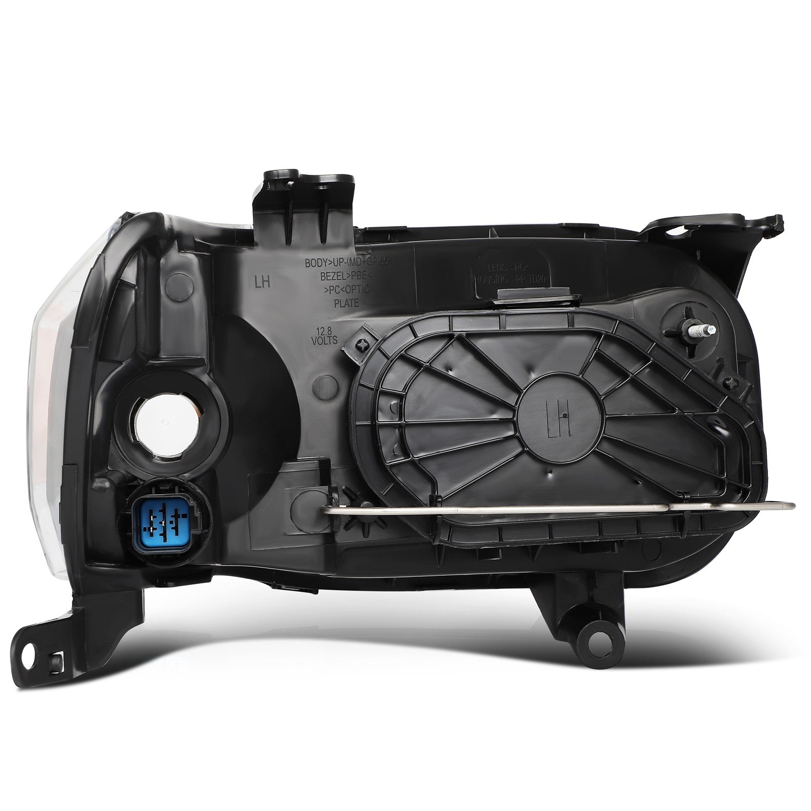 For 2007 2006 2005 Ford Escape Black Housing Headlights Assembly Left+Right Pair 6B93BC-57