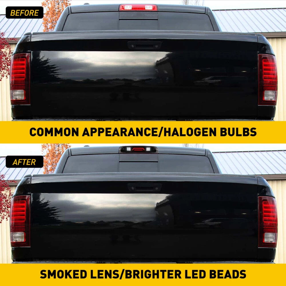 Smoked LED 3rd Third Brake Light Cargo Lamp FIT 2002-09 Dodge Ram 1500 2500 3500 6B93BC-57