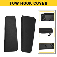 Left+Right Front Lower Tow Hook Cover For Toyota 2019-23 RAV4 OE#52438-0R901 EOA 6B93BC-57