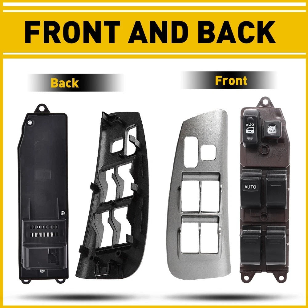 For 2003-2008 Toyota Corolla Matrix 1.8L Door Window Switch Panel Control &Bezel 6B93BC-57