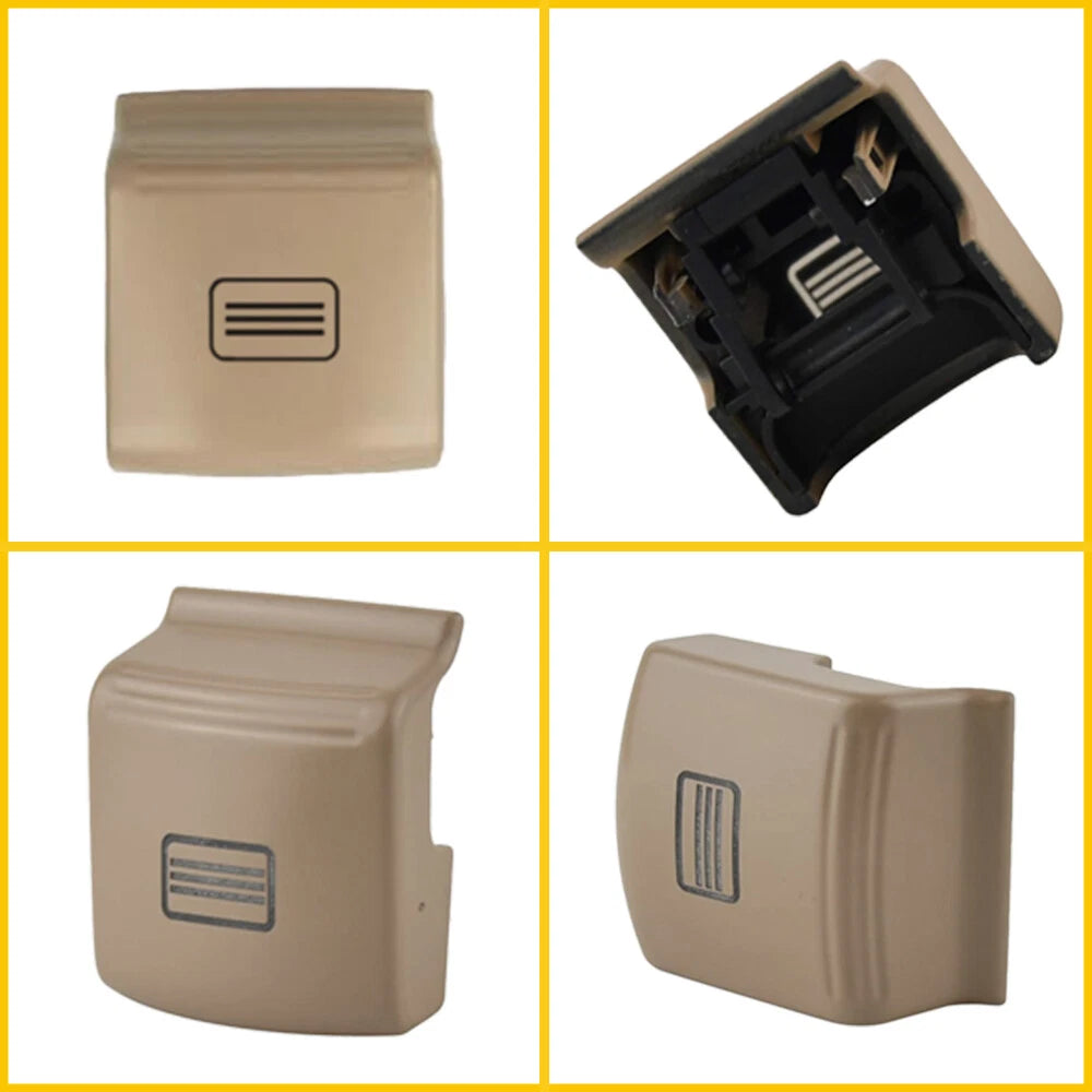 For Mercedes W221 S-Class 05-13 Sunroof Window Switch Button Cap Cover Beige EOA 6B93BC-57