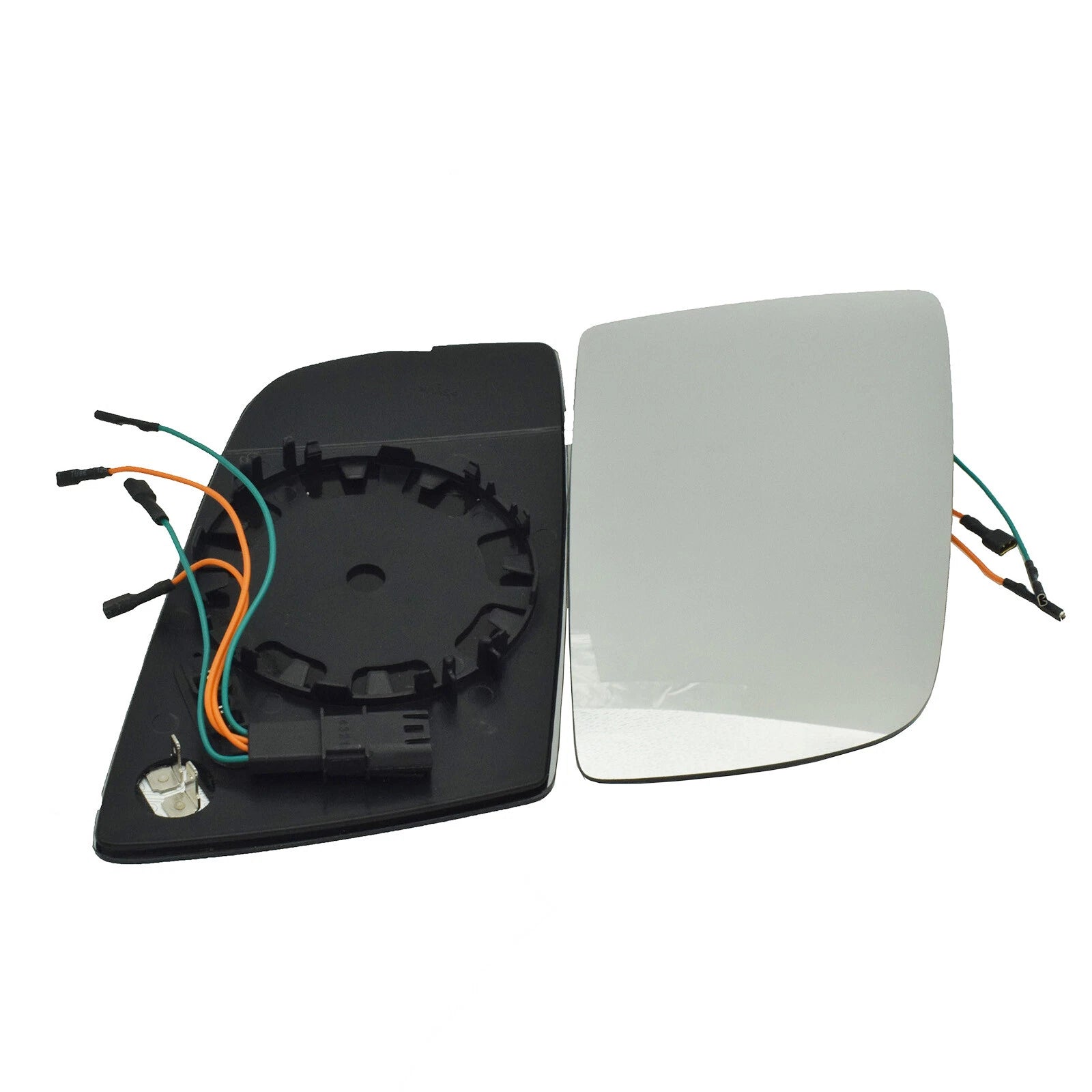 Left Right 4 Pin Door Mirror Glass W/ Connector Heated For BMW E60 E61 E63 E64 6B93BC-57
