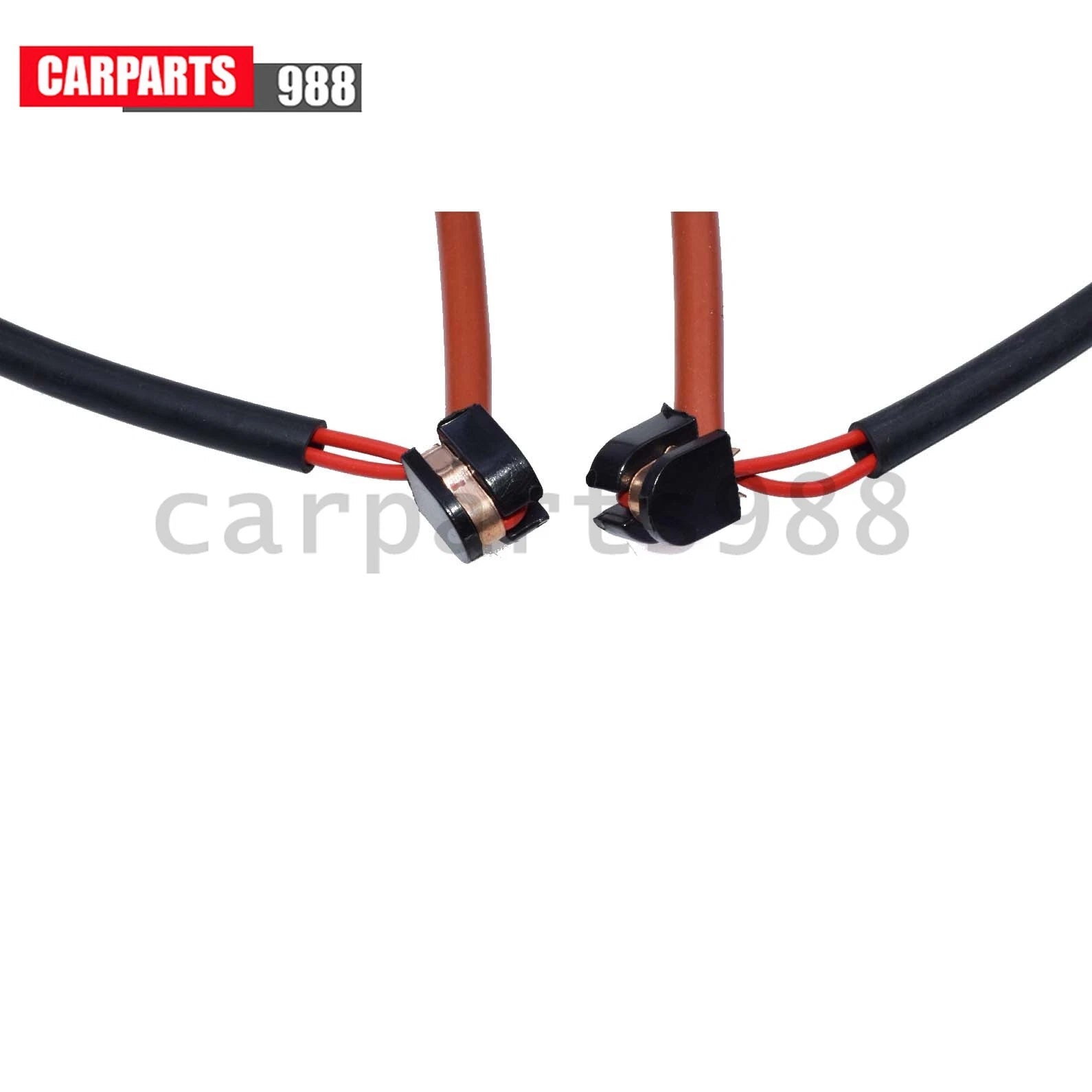 Pair Front Brake Pad Wear Sensor For VW Touareg Audi Q7 Cayenne 95561236500 6B93BC-57