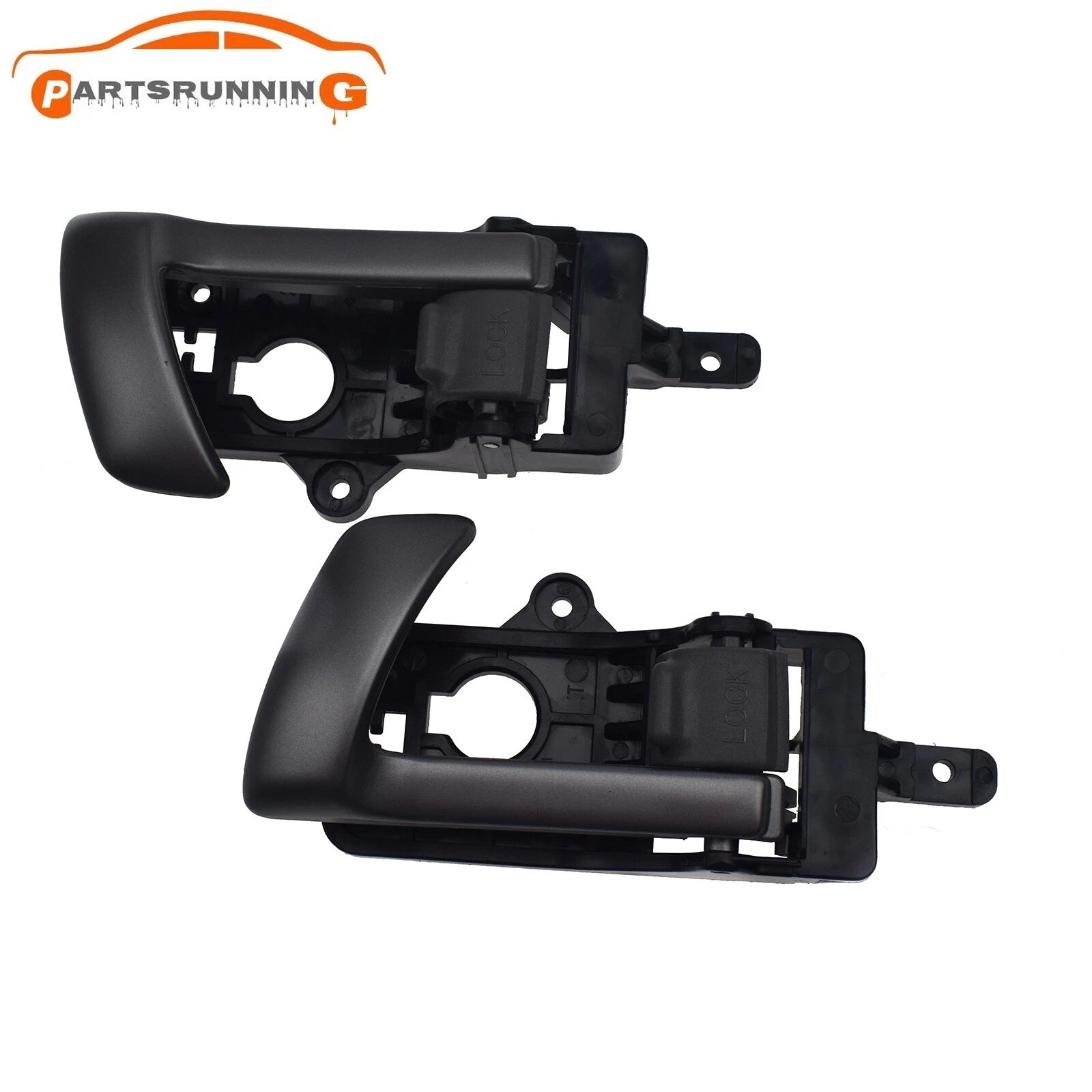 Front/ Rear Gray Right Left Interior Door Handle For 2007-2012 Hyundai Santa Fe 6B93BC-57