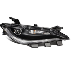 Passenger Right Side LED Headlight For 2015-2017 Chrysler 200 2.4L 3.6L Black 6B93BC-57