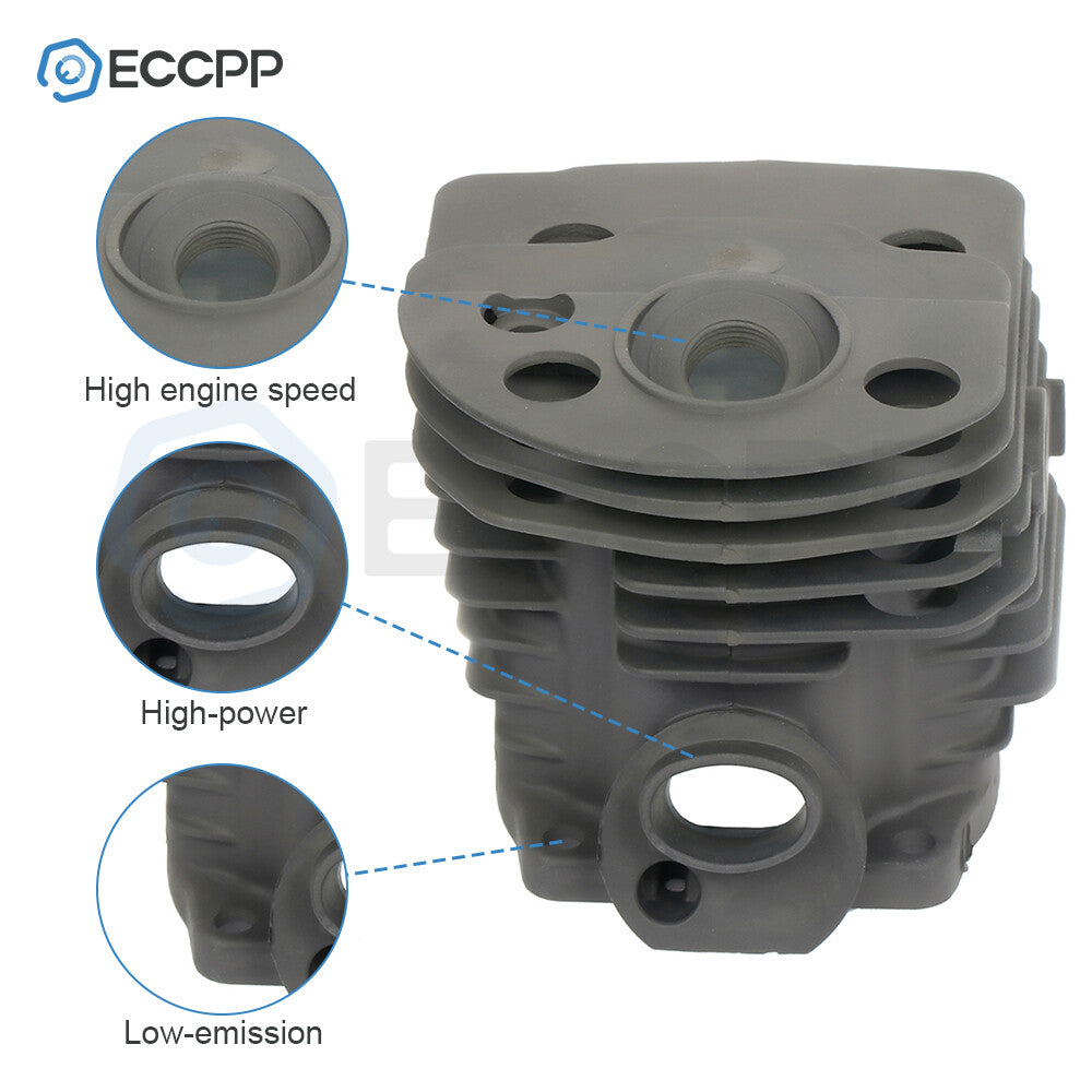 45mm Cylinder Piston Wrist Pin Kit For Husqvarna 51 55 Chainsaw Engine Part 6B93BC-57