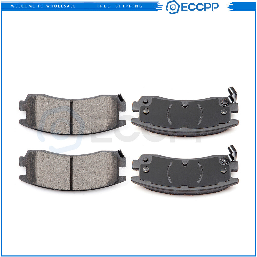 Rear Ceramic Brake Pad Kit for Chevy Impala Monte Carlo Buick Rendezvous 3.5L V6 6B93BC-57
