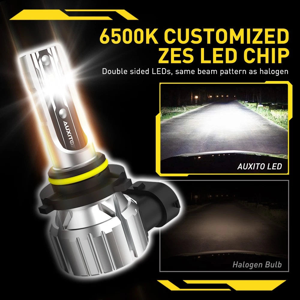 2x 9005 HB3 LED Headlight High Low Beam Bulbs Kit 6500K Super White Bright EOA 6B93BC-57