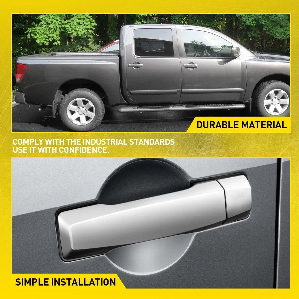 Chrome Exterior Door Handle Front Passenger RH for 2004-15 Nissan Armada Titan A 6B93BC-57