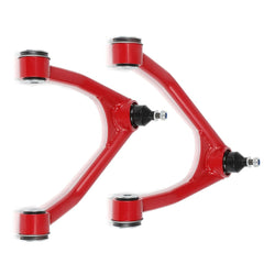 For 07-14 Escalade 07-18 Silverado 1500 2-4" Lift Front Upper Control Arm Red 6B93BC-57