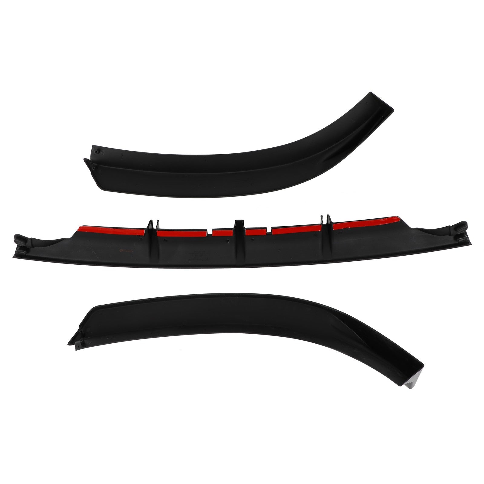 Glossy Black Fits 2009-2012 Audi A4 B8 S-Line Bumper Front Lip Spoiler 6B93BC-57