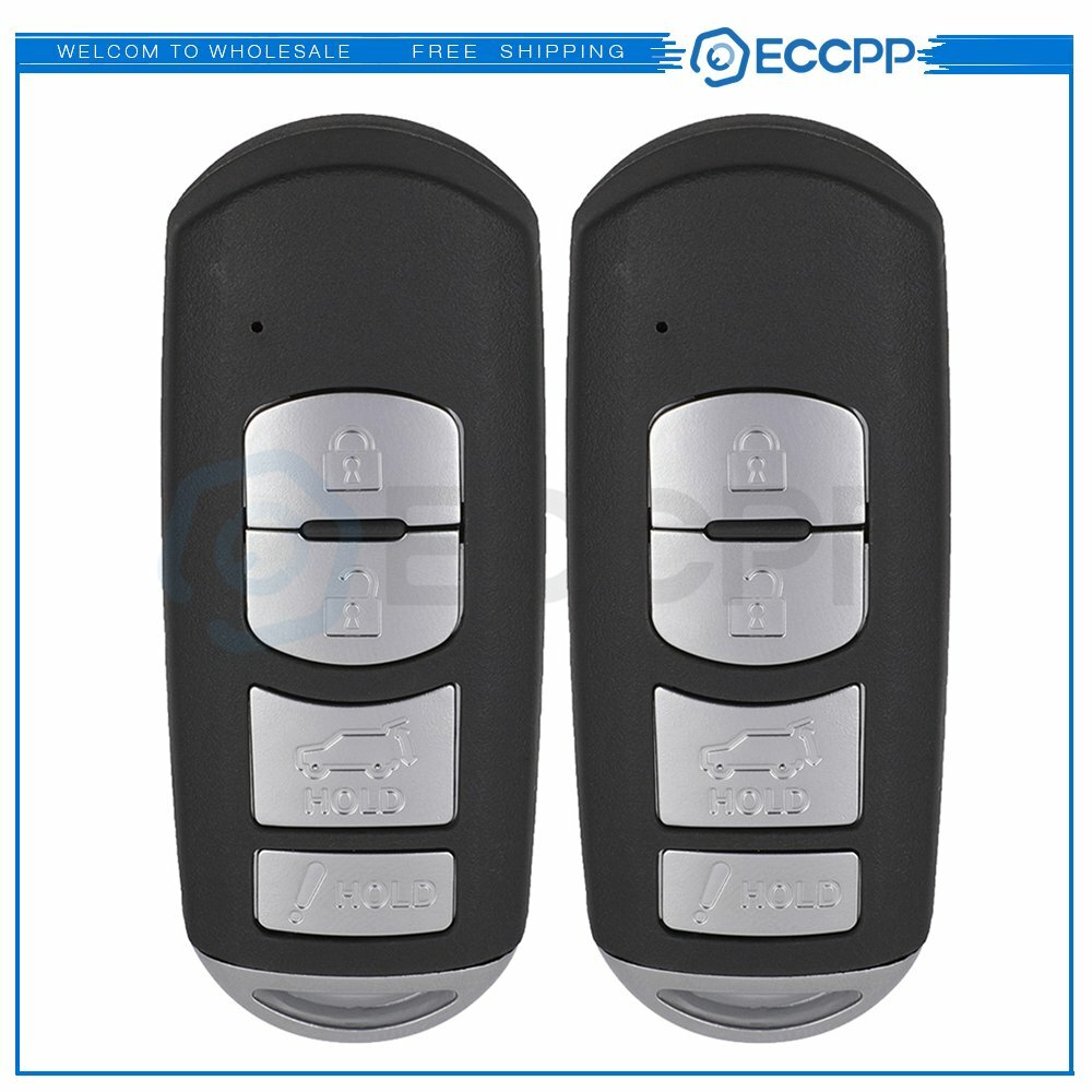 2 For Mazda CX-9 CX-5 2016 2017 2018 2019 Remote Keyless Entry System 4 Buttons 6B93BC-57