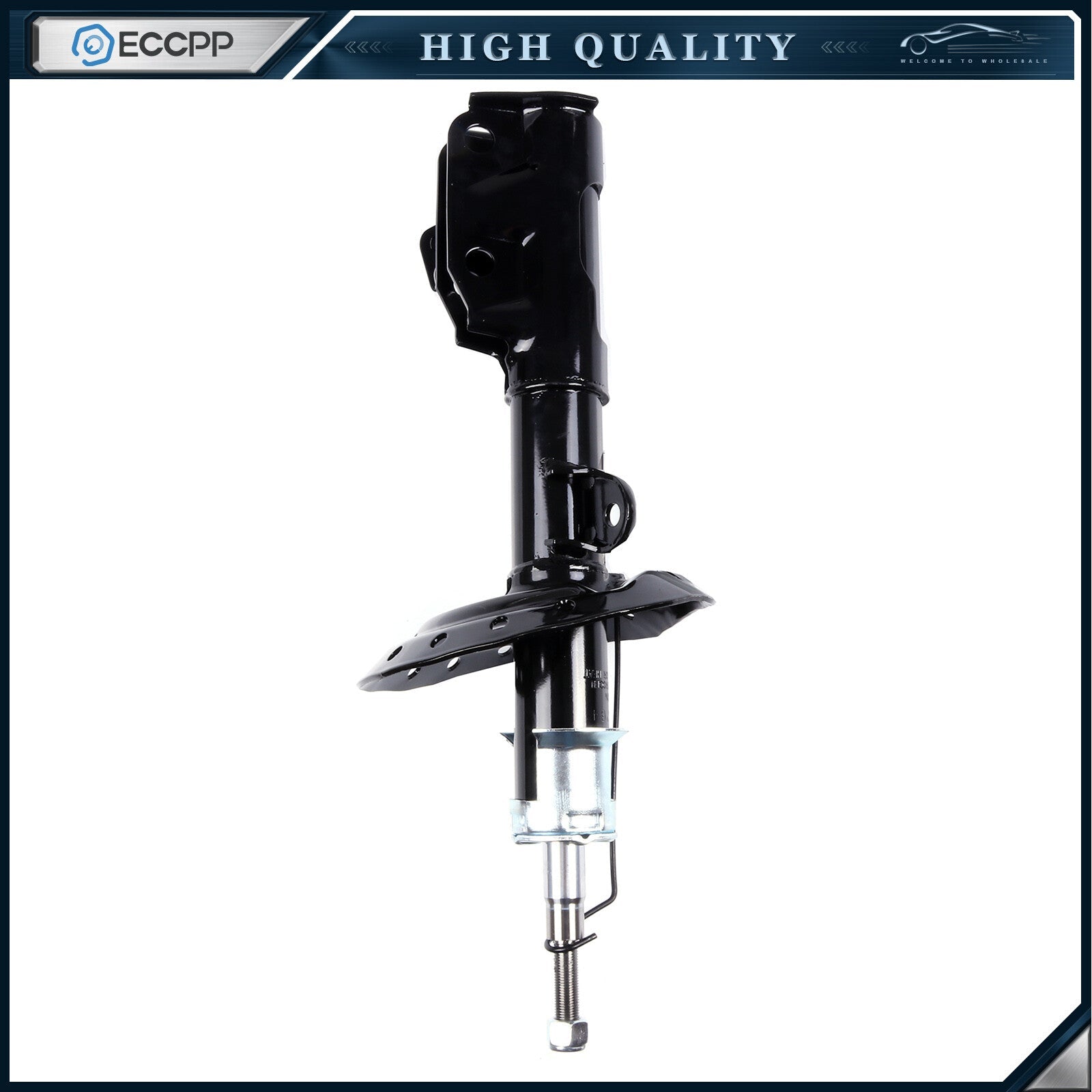 Front Pair Struts Shocks For 2009-2013 Honda 1.5L FWD Left Right ECCPP 6B93BC-57