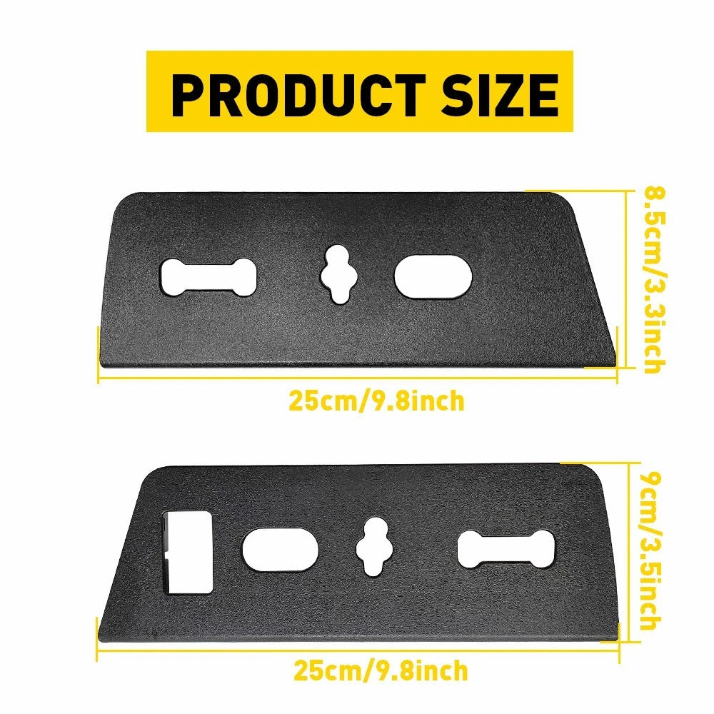 Fits 2009-2014 Ford F-150 Driver Passenger Seat Switch Bezel Housing Replacement 6B93BC-57