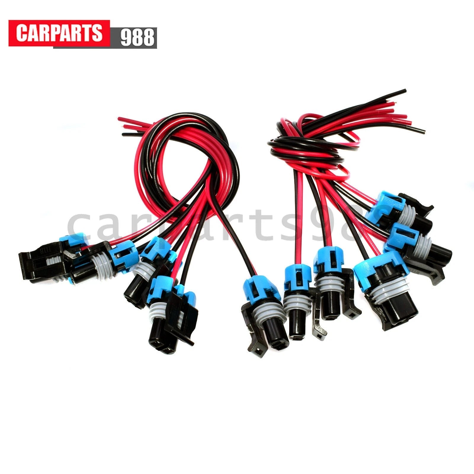 10x Windshield Washer Pump Connector Pigtail for Chevrolet Buick 1P1362 PT2830 6B93BC-57