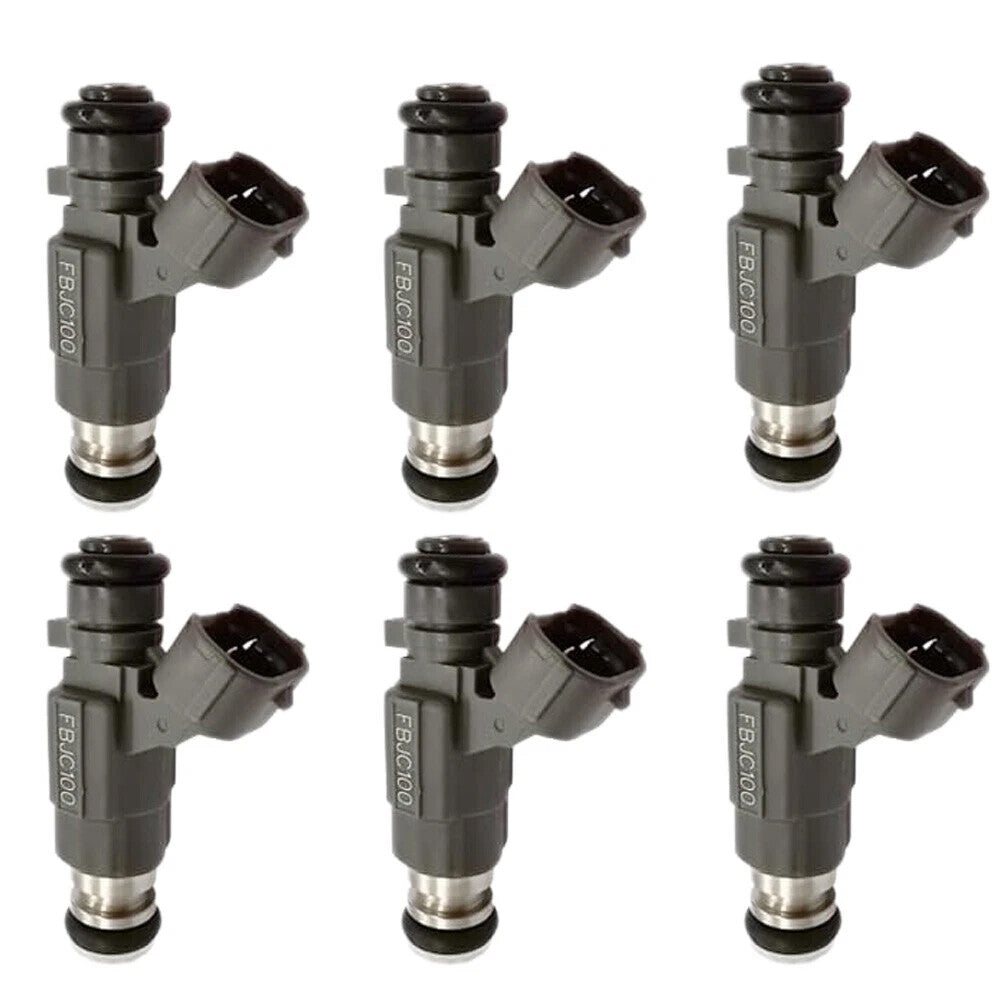 6PCS Fuel Injectors FBJC100 Fit Nissan 350Z 03-04 Fit Infiniti G35 2003 2004