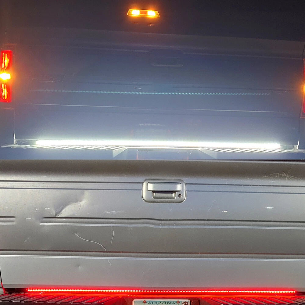 48" Inch Truck Tailgate Strip LED Sequential Brake Signal Reverse Tail Light Bar 6B93BC-57