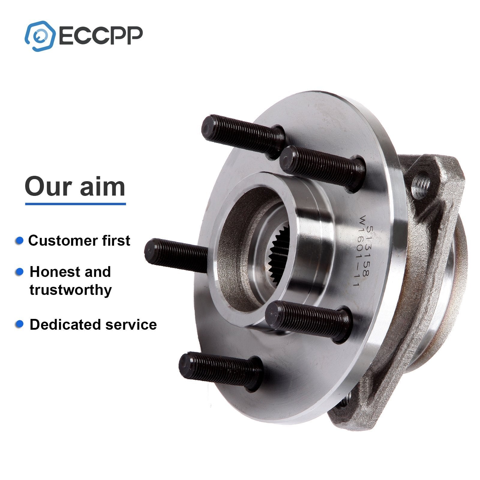 1Pc Wheel Hub Bearing Front For Jeep Wrangler TJ 2000-2006 Cherokee 1999-2001 6B93BC-57