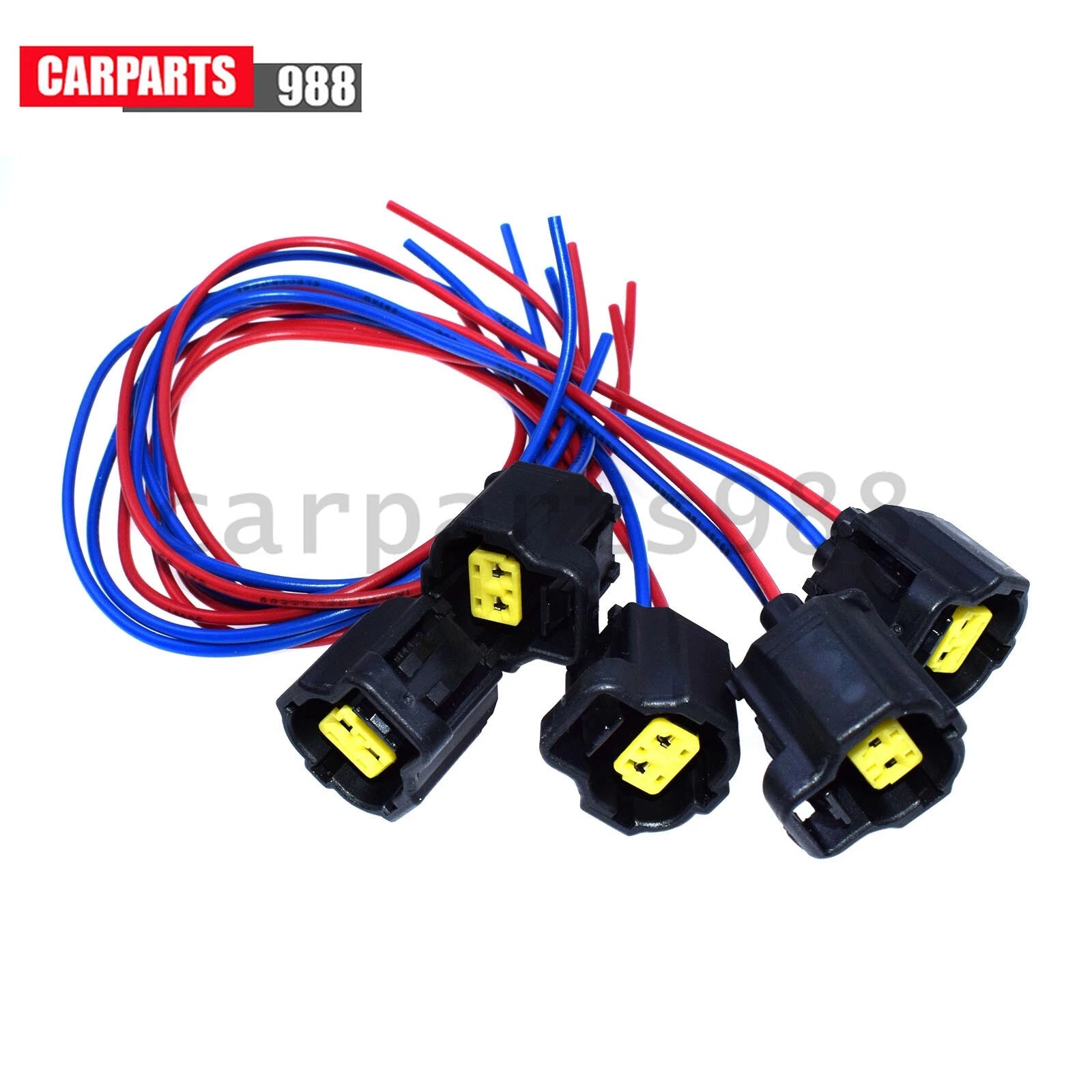 5x Coolant Temperature Sensor Connector Plug For Toyota 1P1562 S-2034 158-0421 6B93BC-57